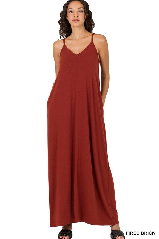 Country Cami Maxi w/ Pockets