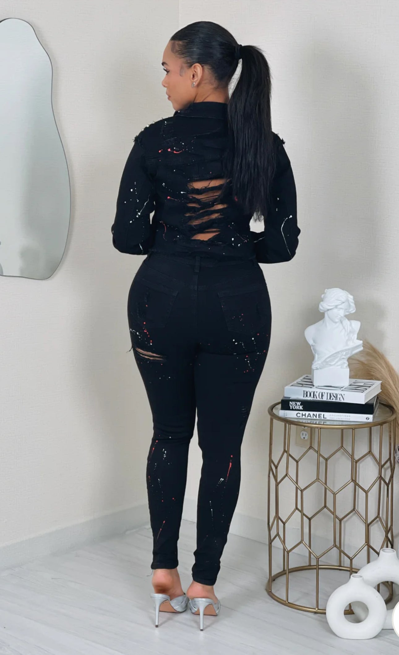 Studded diva set