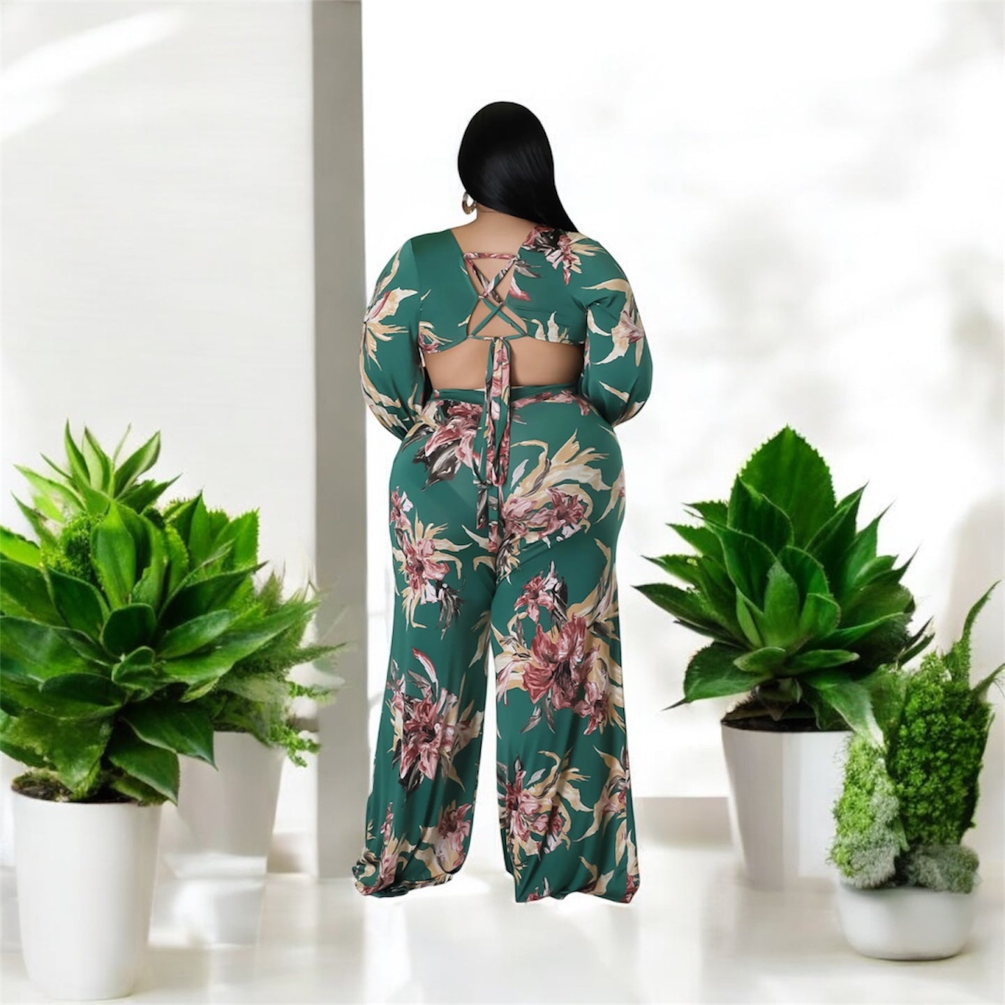 Floral Fantasy jumper