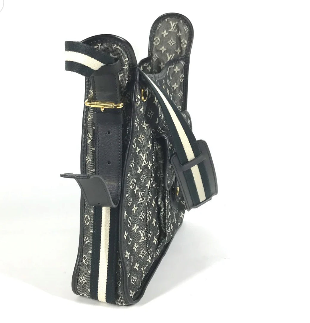 LOUIS VUITTON Shoulder Bag M92324 Monogram mini canvas black Monogram mini Buzas Marie Kate