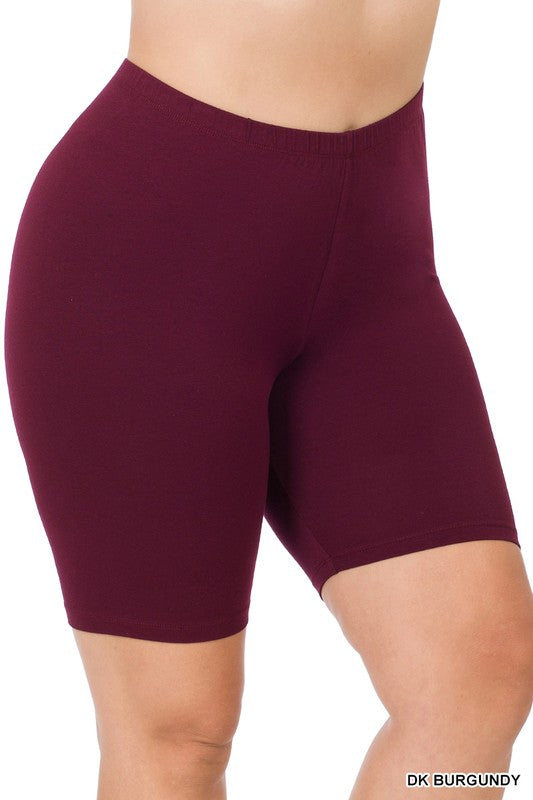Plus size Biker Shorts