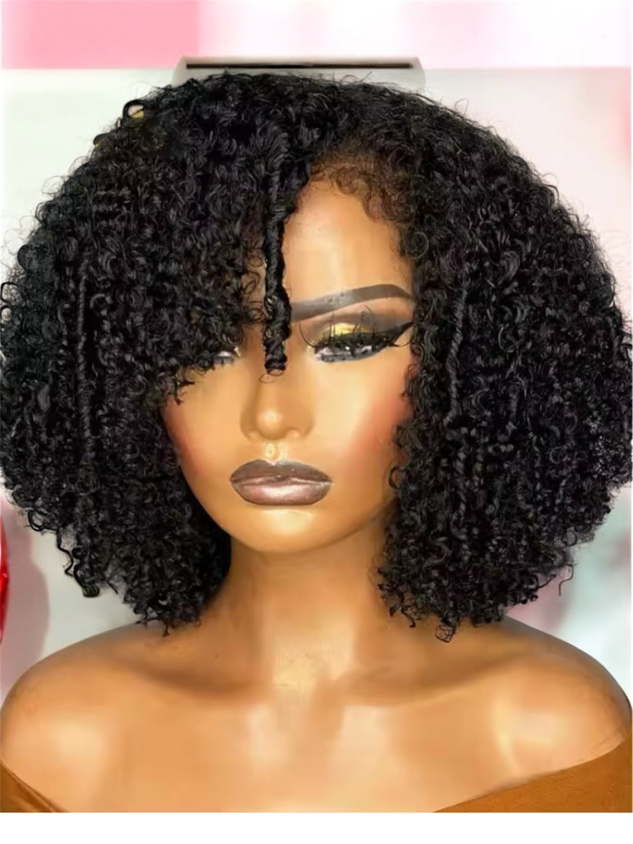 Curly bob