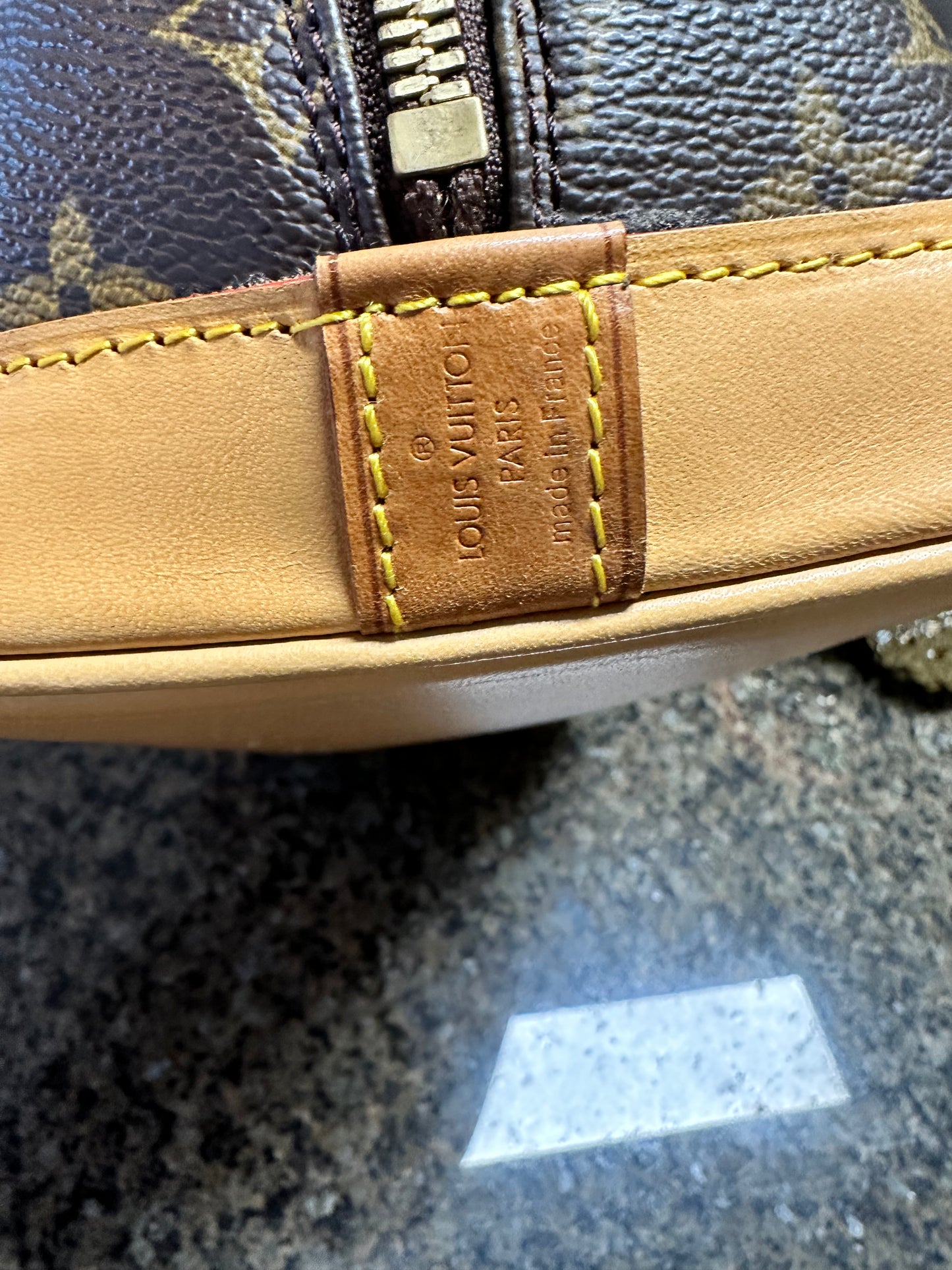 AUTHENTIC Preloved Monogram Alma MM