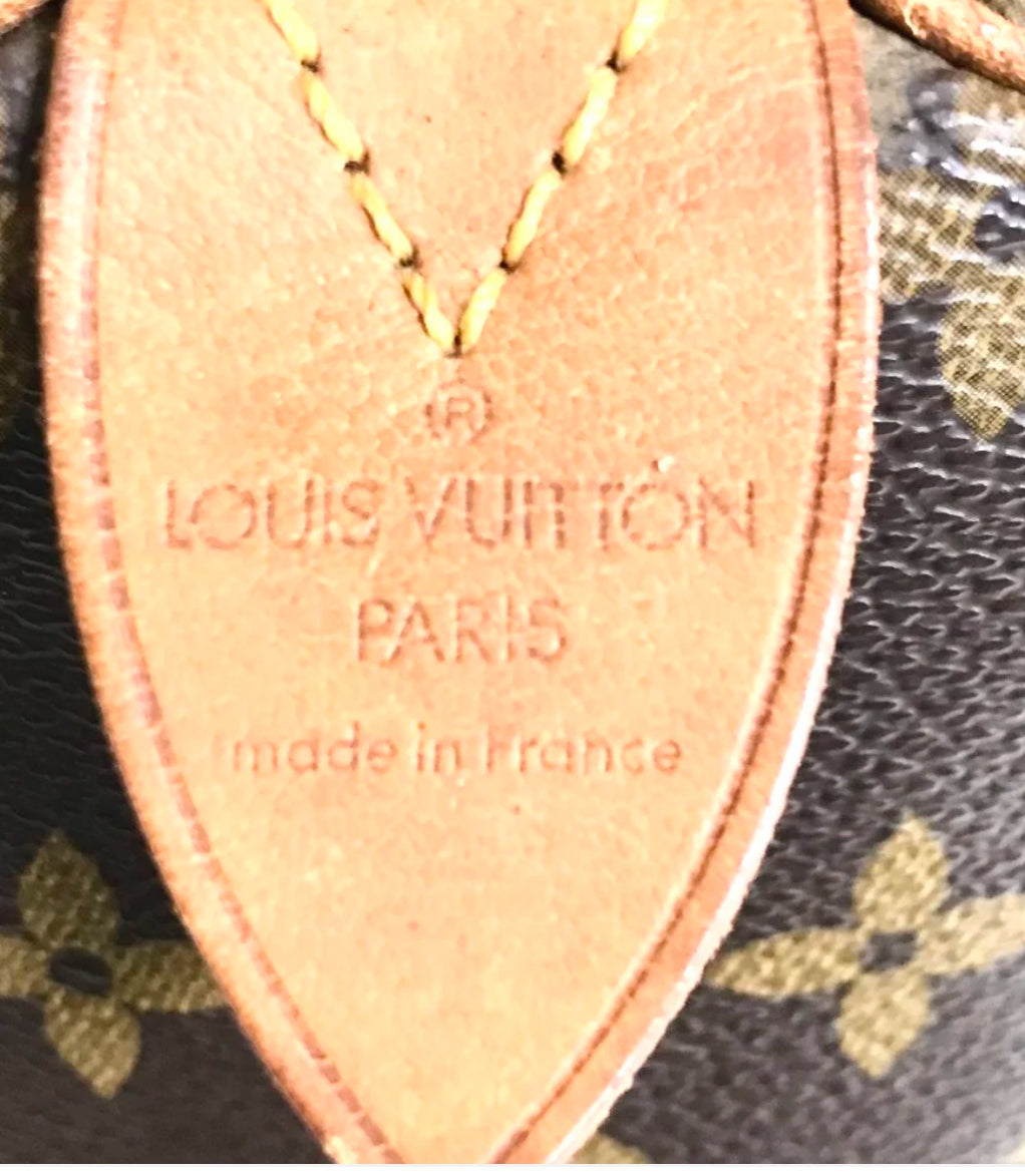 Louis Vuitton preloved speedy 30