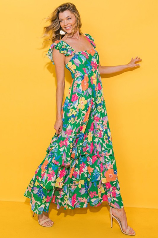 floral maxi