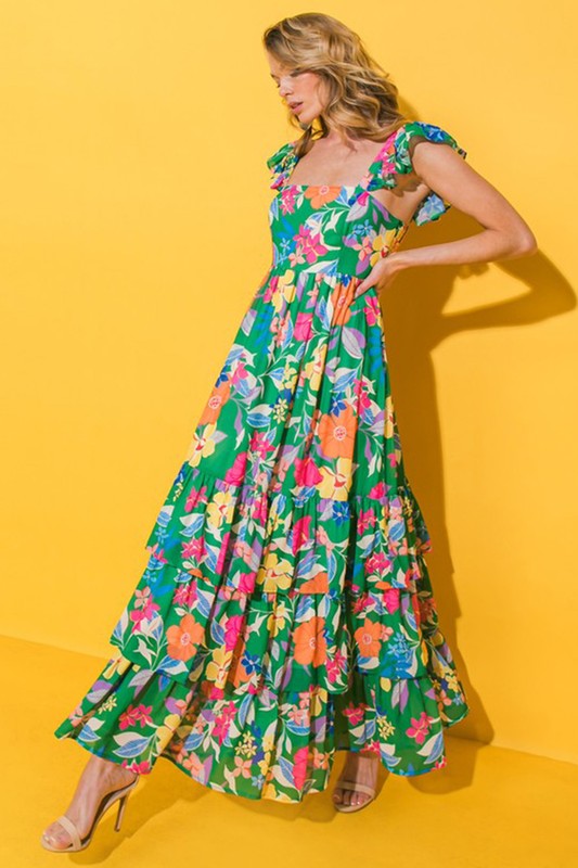 floral maxi