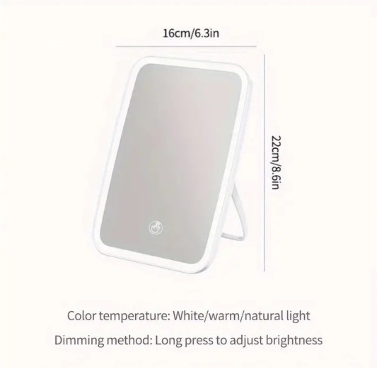 Portable LED vanity