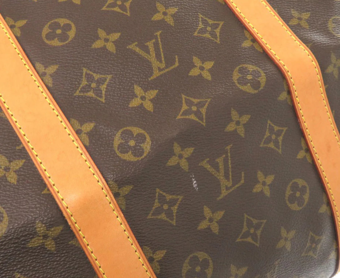 LOUIS VUITTON Boston Duffel bag M41422 Monogram canvas Brown Monogram Keepall 60