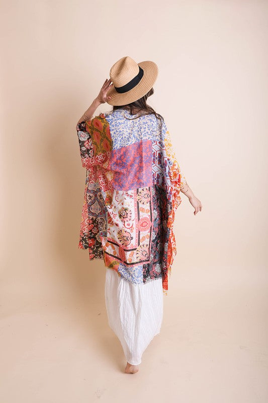 Boho Patchwork Kimano