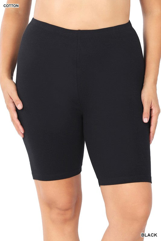 Plus size Biker Shorts