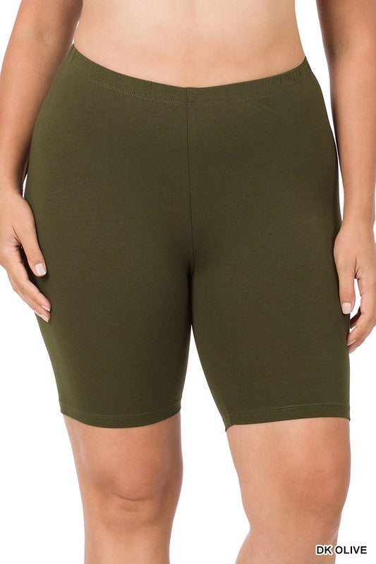 Plus size Biker Shorts