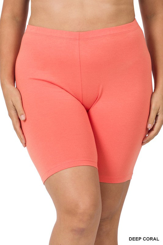 Plus size Biker Shorts