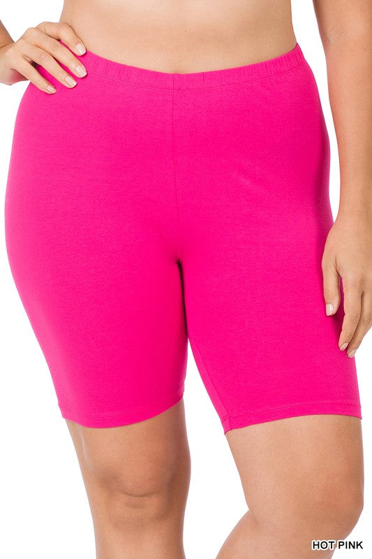 Plus size Biker Shorts