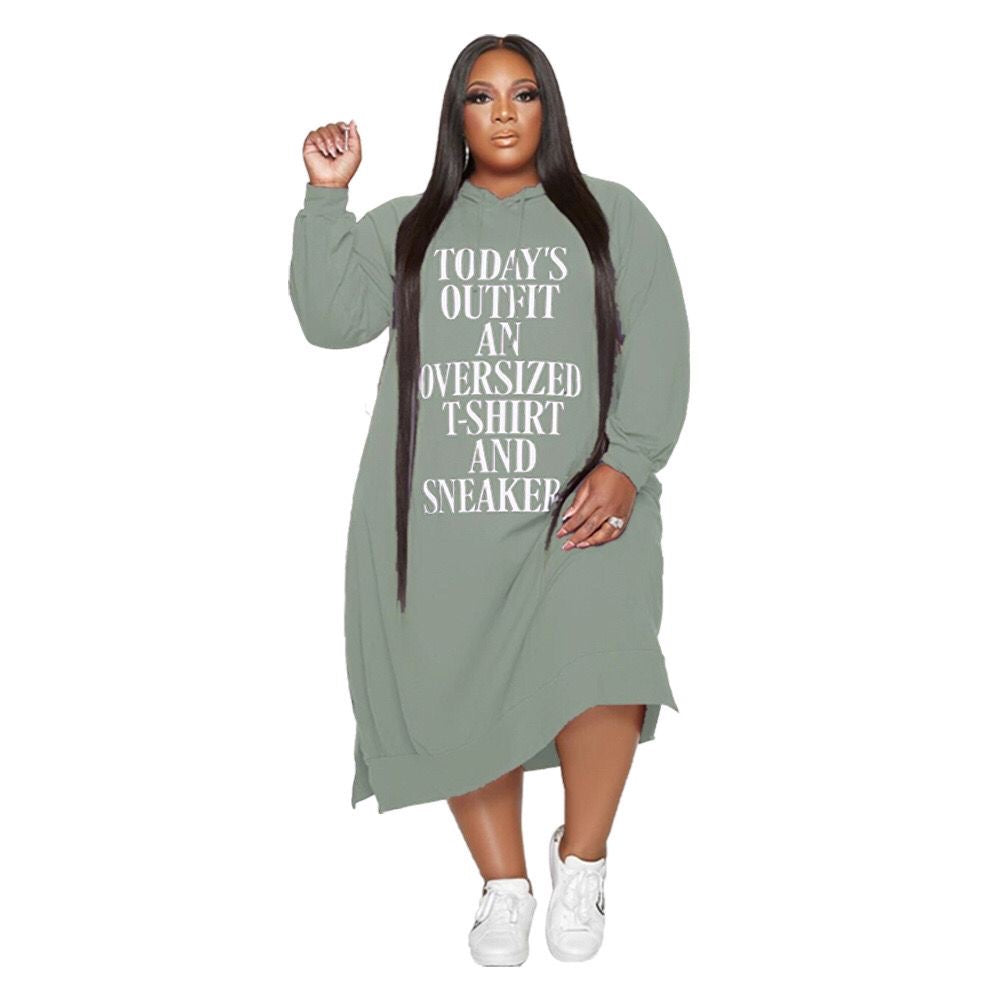 The Just Me hoodie dress