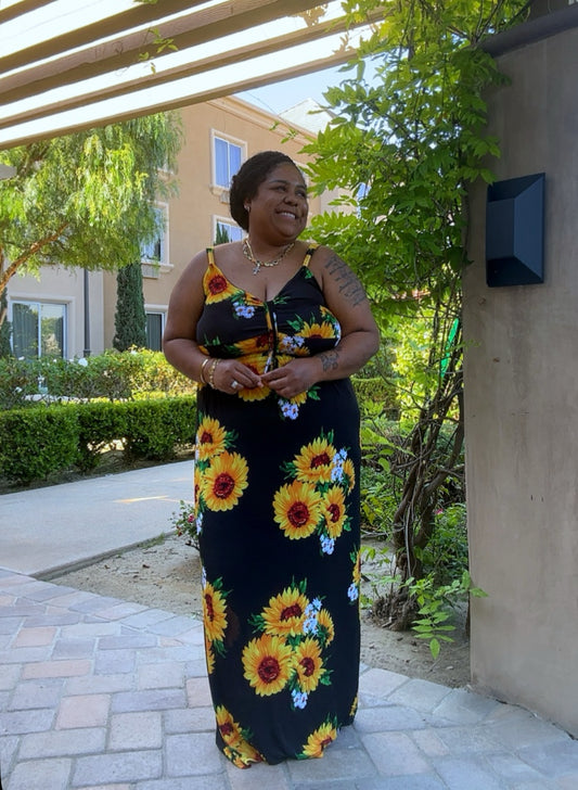 The Sunflower Maxi