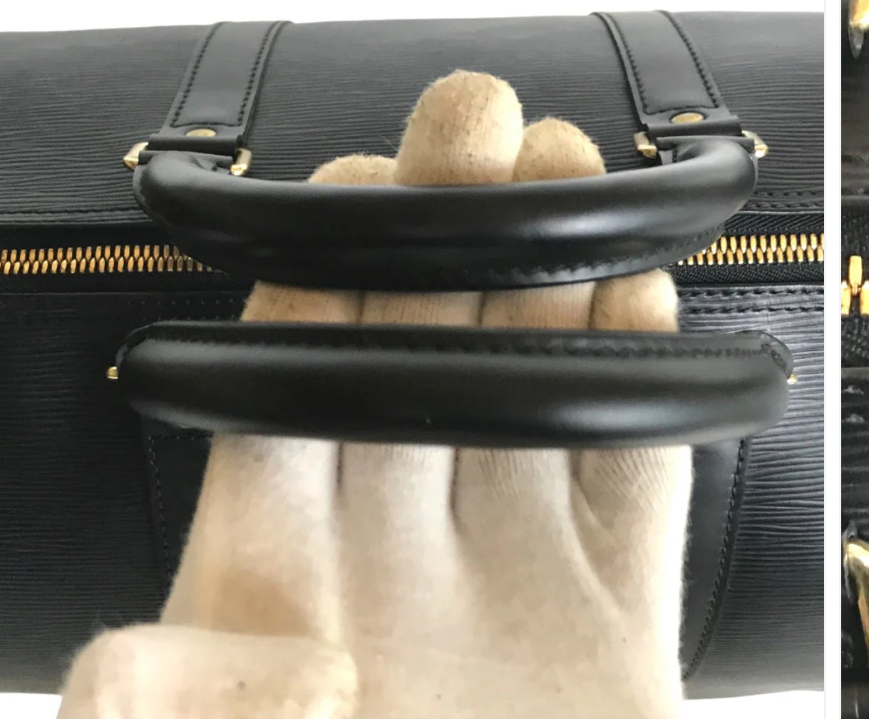 Louis Vuitton epi leather keepall 50cm