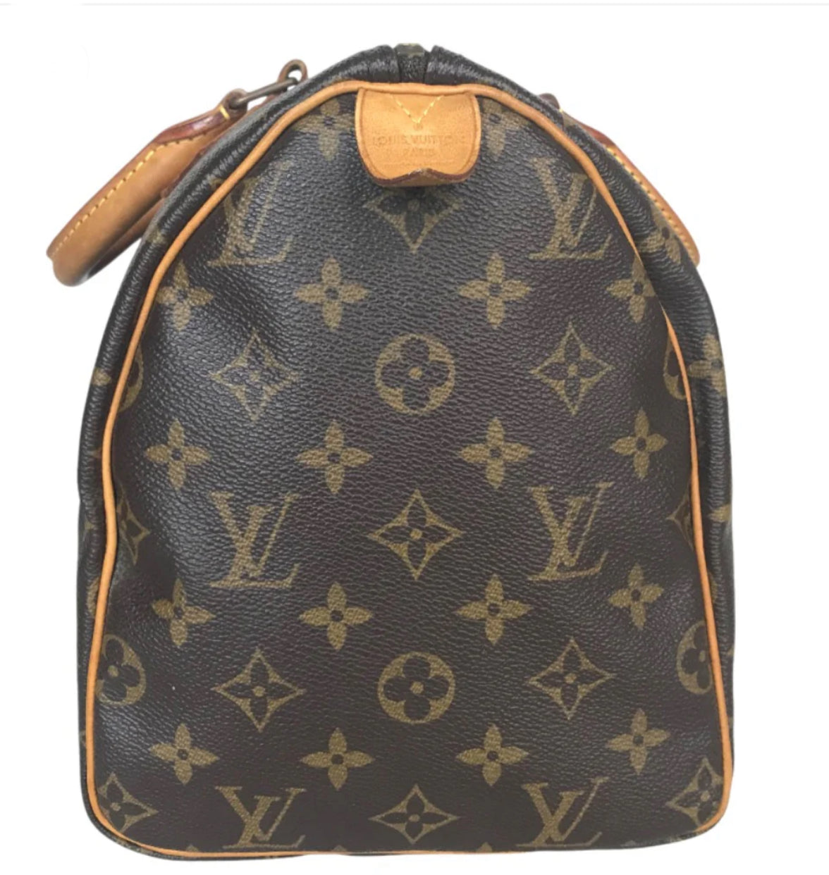 LOUIS VUITTON Handbag M41526 Monogram canvas Brown Speedy 30