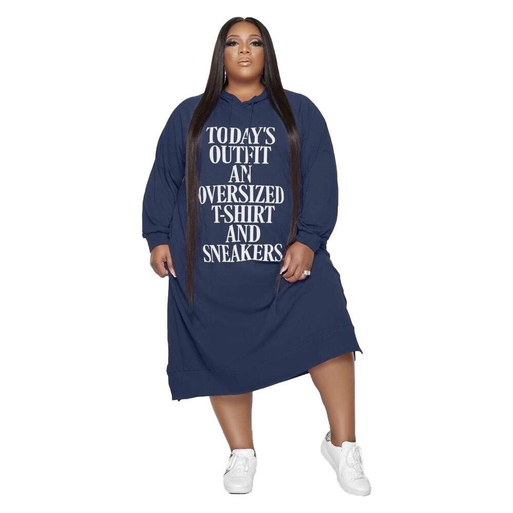 The Just Me hoodie dress