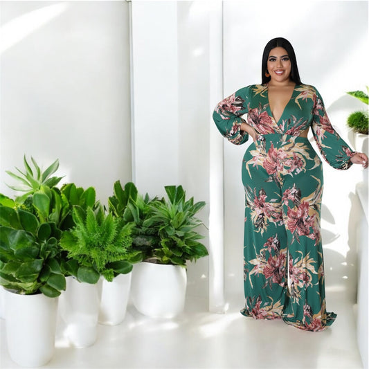 Floral Fantasy jumper