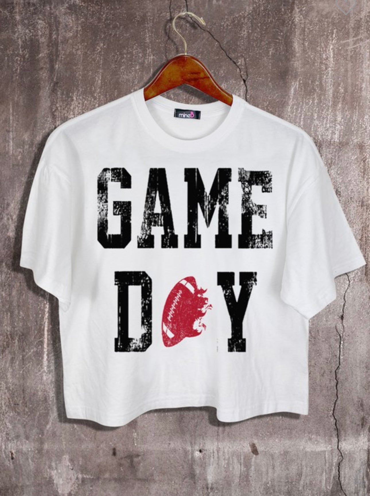 Game Day crop tee