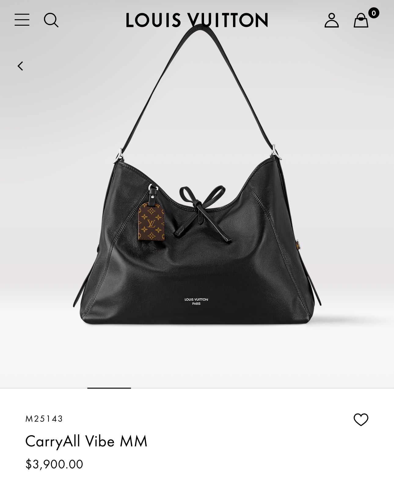 LV blk carryall