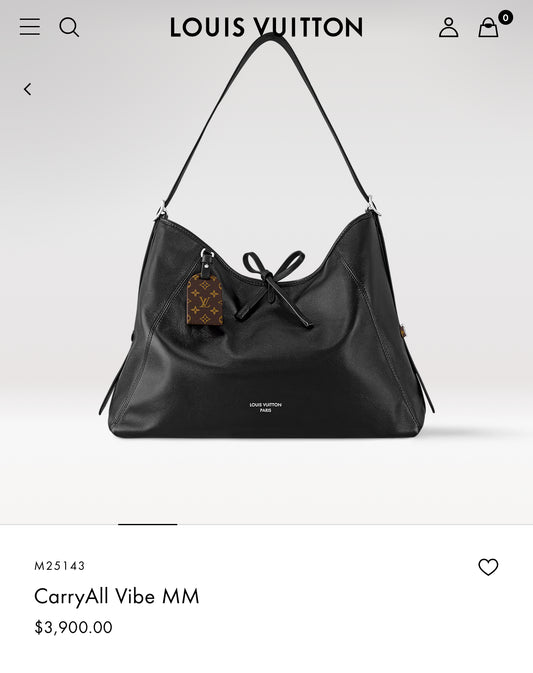 LV blk carryall