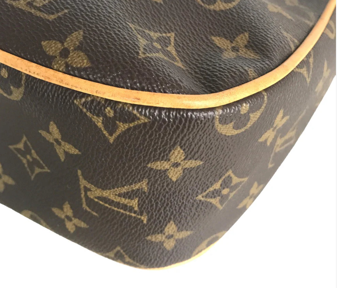 LOUIS VUITTON Shoulder Bag M40045 Monogram canvas Brown Sling bag Hudson GM