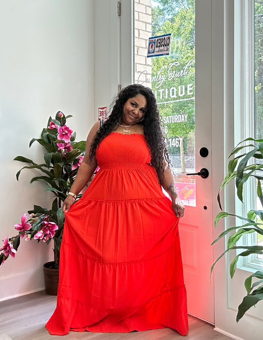 Tangerine maxi