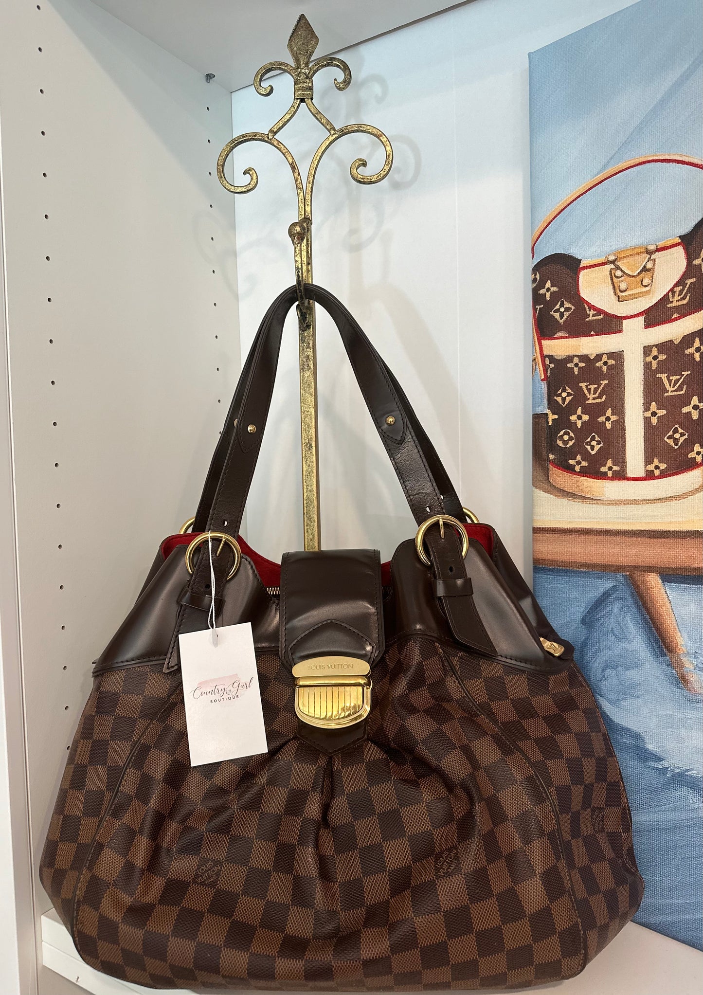 Louis vuitton GM damier Sistina